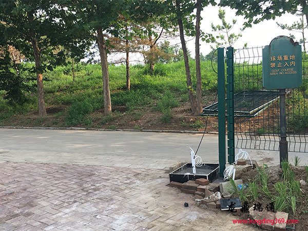 車牌識別系統預埋線路