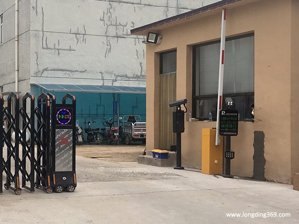 車牌識別系統實拍圖