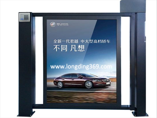 電動廣告小門